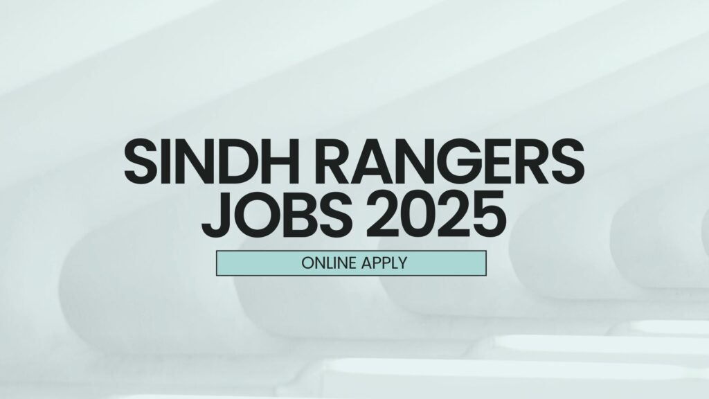 sindh rangers jobs