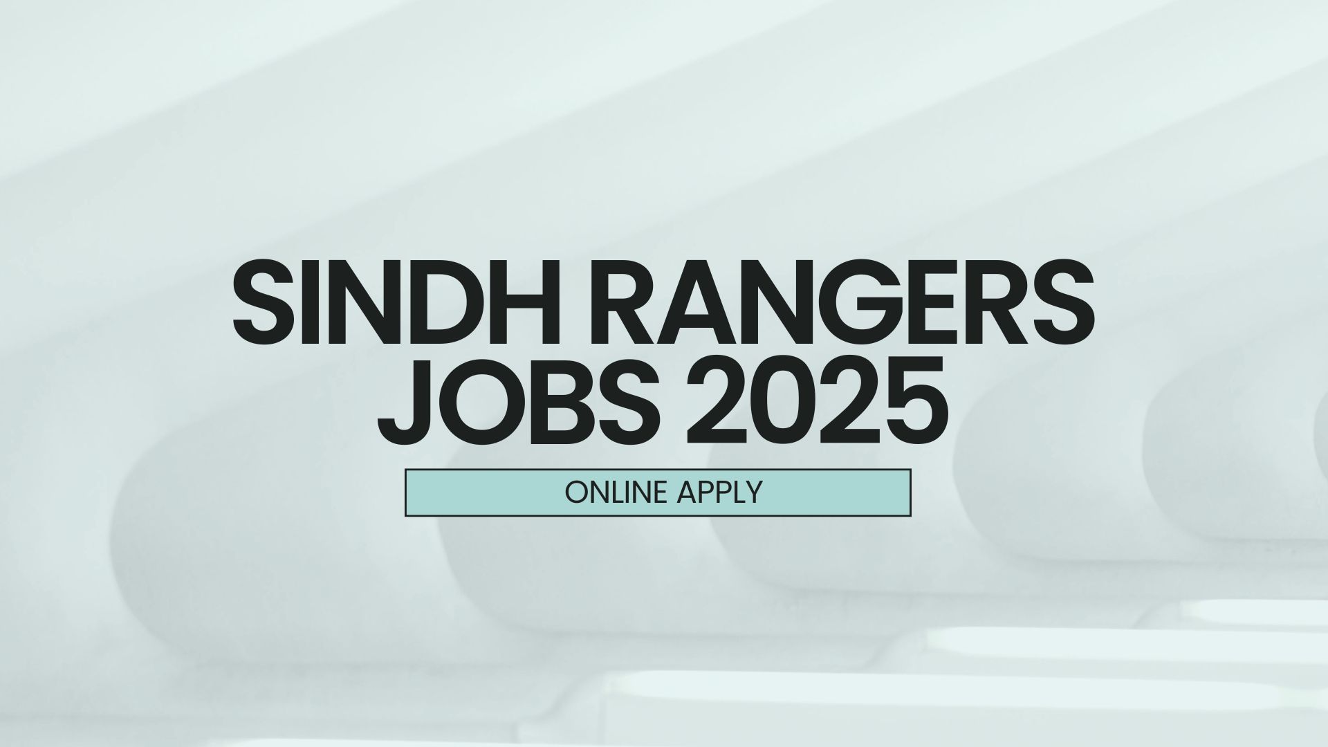 sindh rangers jobs