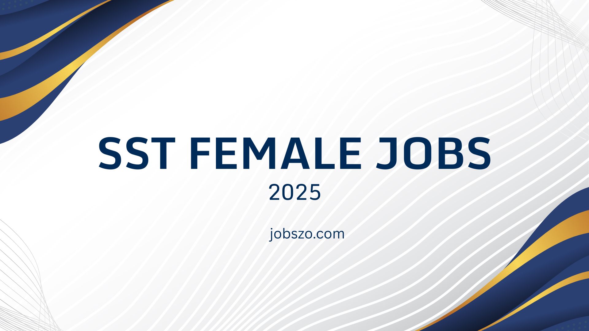 sst female jobs