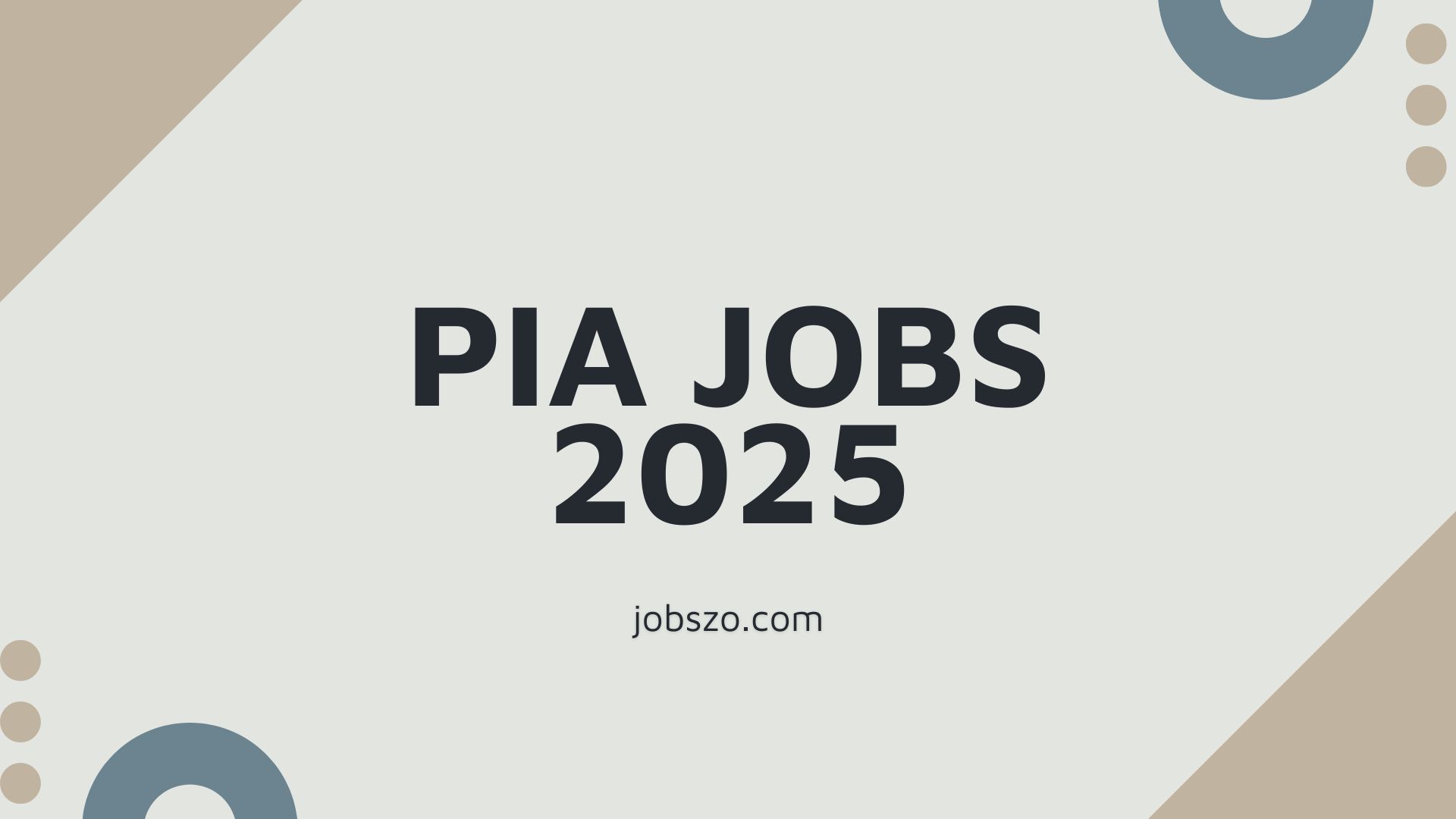 pia jobs