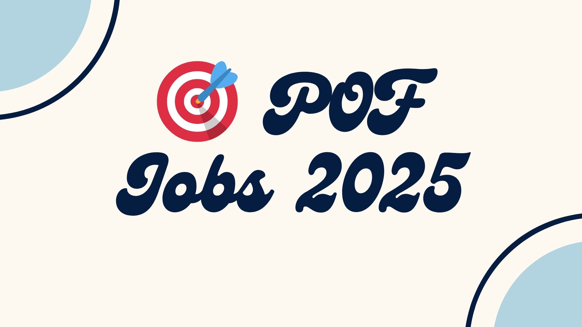 POF Jobs 2025