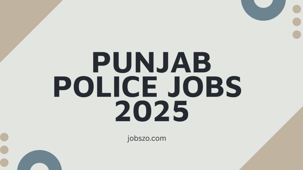 punjab police jobs 2025