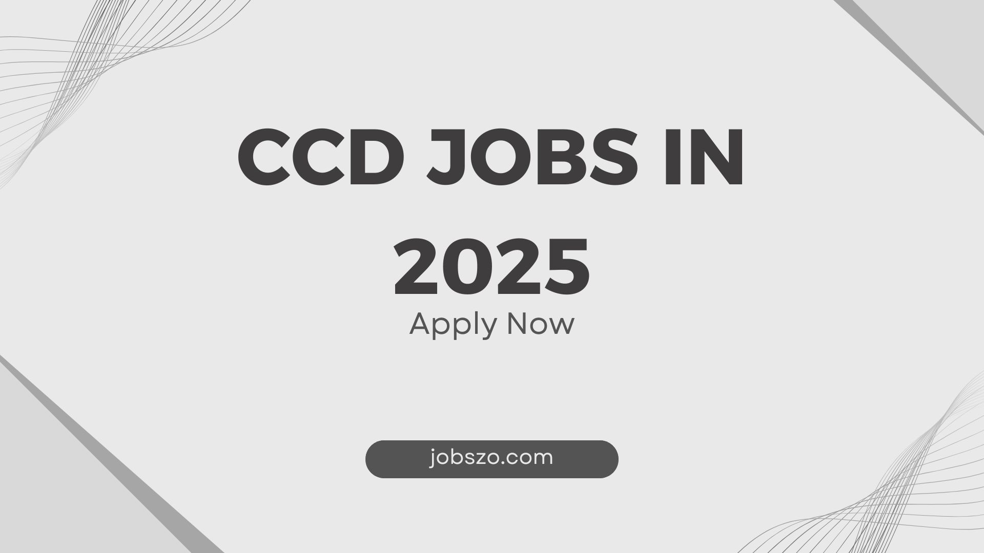 CCD jobs