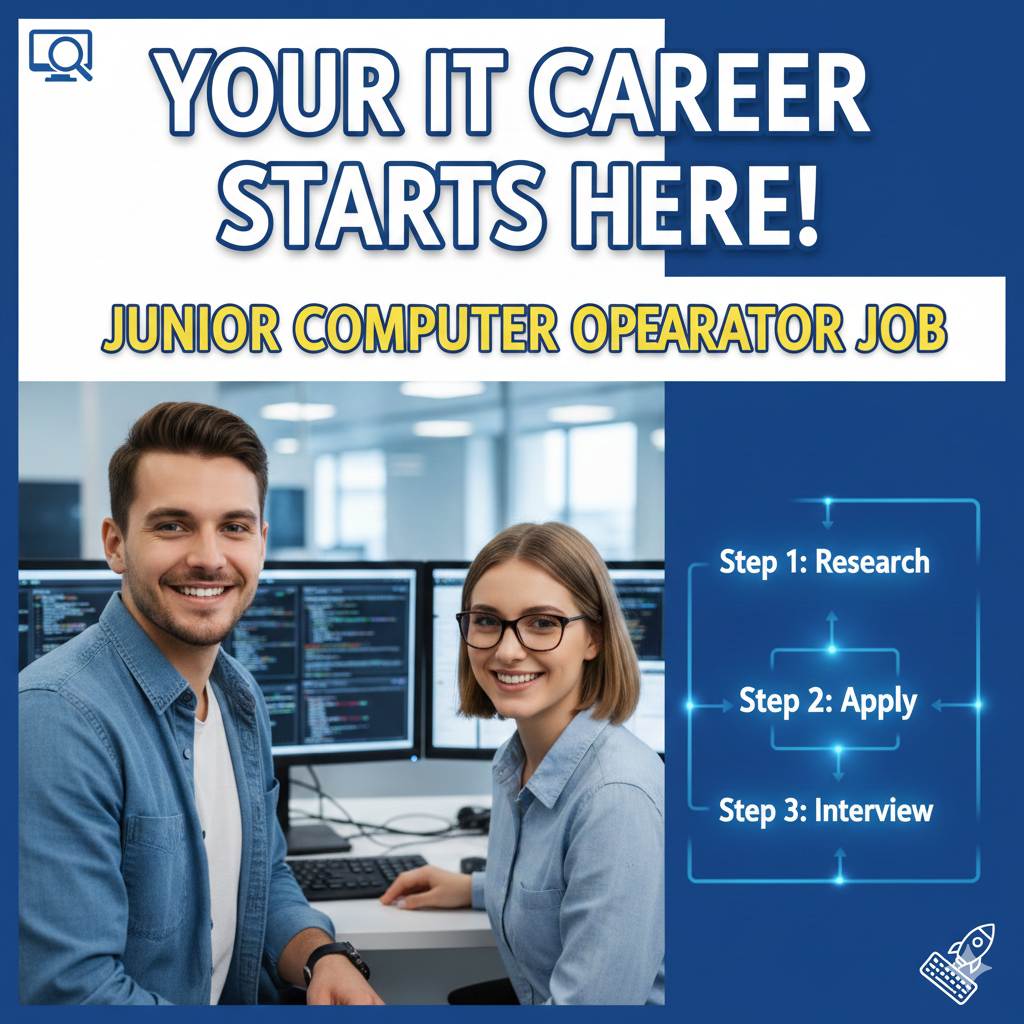 junior computer operator job